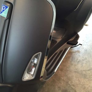 beenschild sierstrip chrome