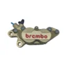 Brembo P4 30/34 C Goldline Brake Caliper Left + Zelioni Adapter - Image 3