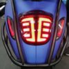 Disco / Moving Designer LED Tube Taillight - Smoke Glass - Sprint / Primavera - Euro4/Euro5 models - Image 2