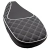 Original Buddyseat - Black / White Checkered Pattern Stitching - Fits Sprint / Primavera - 1B004482000C2 - Image 2