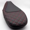 Original Buddyseat - Black / Red Checkered Pattern Stitching - Fits Sprint / Primavera - 1B004482000C2 - Image 2