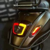 Power1 LED Tube Taillight - Model 'Glasses' - Sprint / Primavera / Elettrica - Euro4/5 models - Smoke - Image 2