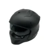 Helmet Vito Jet Bruzano - Smoke Visor - Matte Black - All Sizes