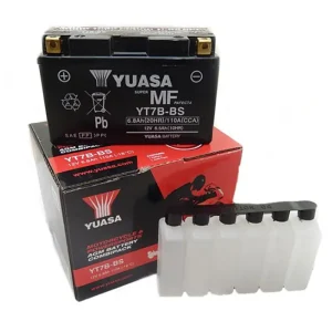 Battery YT7B-BS - 12v-6.5Ah (including acid pack)