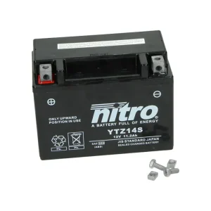 Battery YTZ14S - 12v-11.2Ah (incl. gel pack)