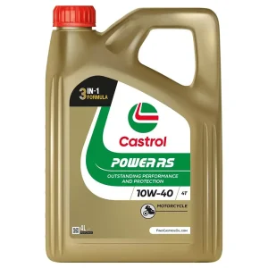 Castrol Power RS - 4 Stroke oil - 10W40 - 4 liters - 15F534