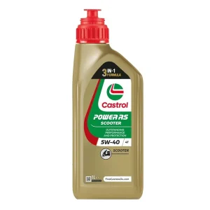 Castrol Power RS Scooter - 4 Stroke oil - 5W40 - 1 liter - 15F566