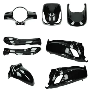 Hood set - Sym Fiddle 2 - 8-piece - Gloss Black