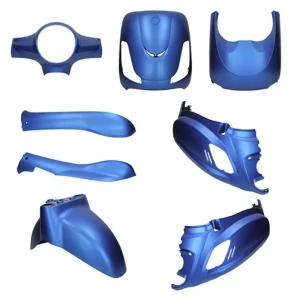 Hood set - Sym Fiddle 2 - 8-piece - Matt blue