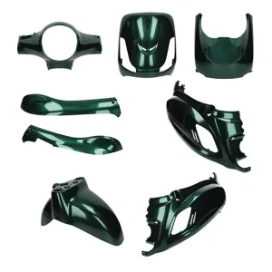 Hood set - Sym Fiddle 2 - 8-piece - Jaguar Green