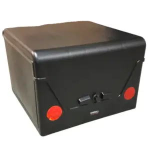Delivery Case - Pizza Case - Delivery Box - 57x53x44 - 92 Liter - Scooters - Black