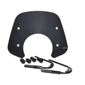 Low Windshield - Vespa GTS 250 / 300 - New models after 2024 - Matt Black