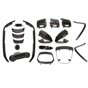 Complete Styling kit / Trim kit - Vespa Sprint - Carbon - Models from year of manufacture 2018 onwards